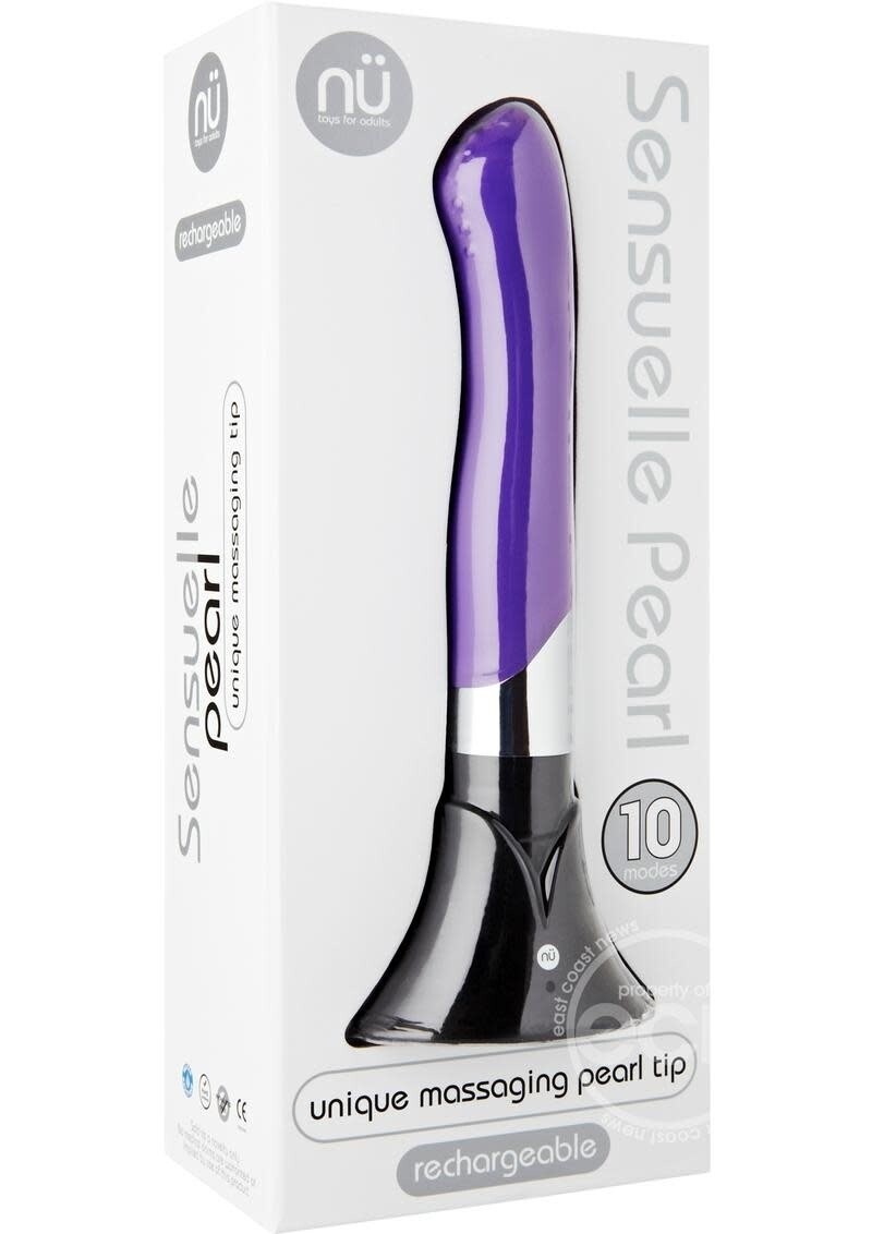 NU SENSUELLE PEARL RECHARGEABLE VIBRATOR (DISC.)