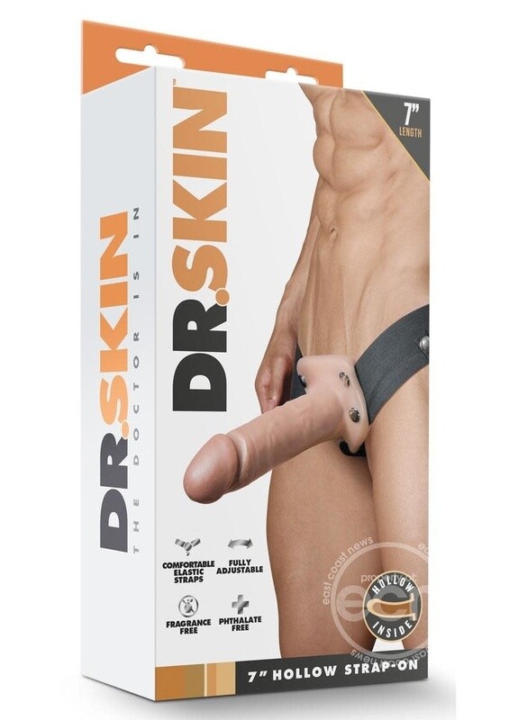 DR SKIN HOLLOW STRAP ON 7"