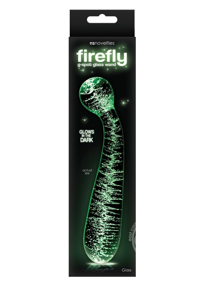 FIREFLY G SPOT GLASS WAND GLOW IN THE DARK