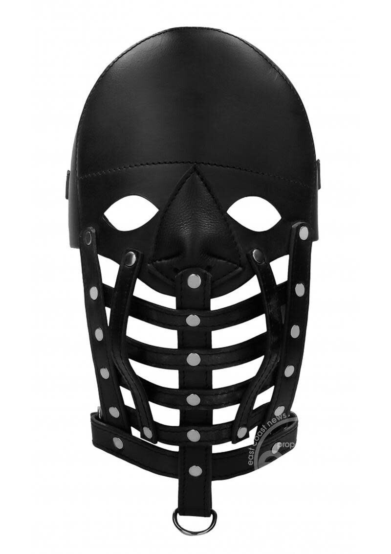 OUCH! PAIN LEATHER MALE MASK (DISC.)