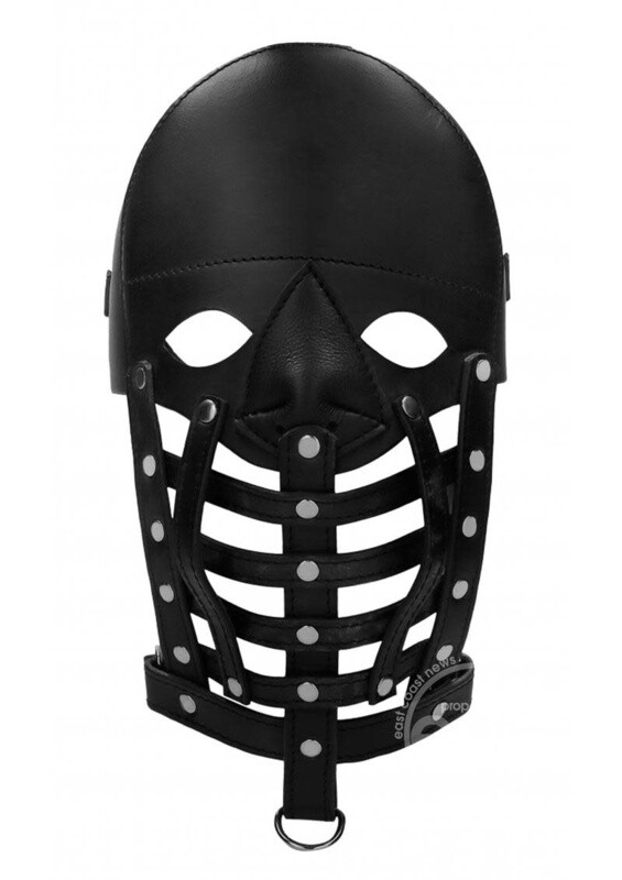 OUCH! PAIN LEATHER MALE MASK (DISC.)