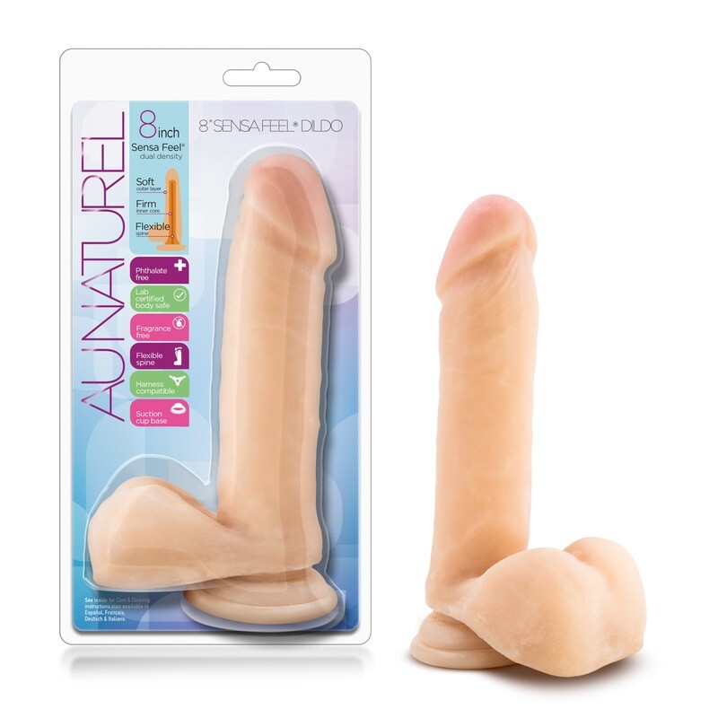 AU NATUREL SENSA FEEL 8" FLESH
