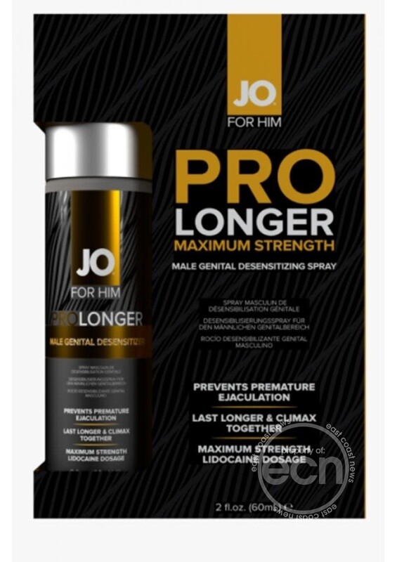 JO PROLONGER MAX SPRAY STIM FOR HIM 2OZ