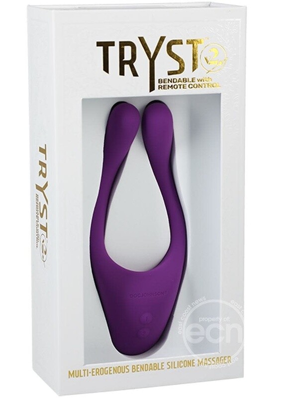 TRYST V2 BENDABLE SILICONE MASSAGER WITH REMOTE CONTROL