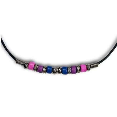 BI PRIDE CERAMIC BEADS NECKLACE