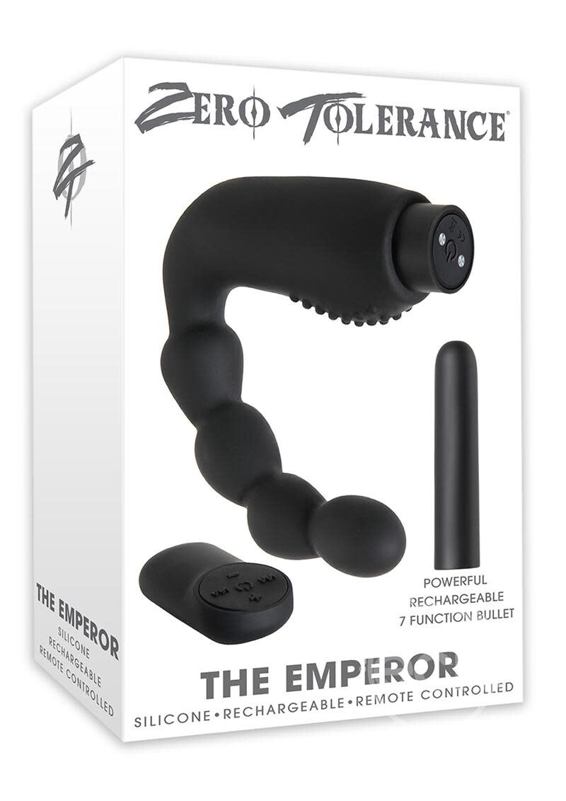 ZERO TOLERANCE THE EMPEROR SILICONE PROSTATE STIMULATOR