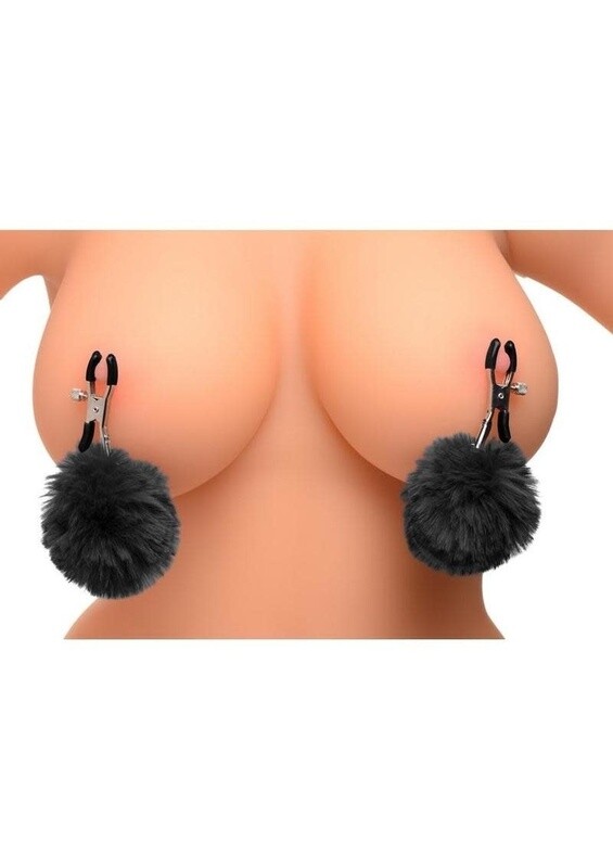 CHARMED POM POM NIPPLE CLAMPS