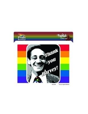 THANK YOU HARVEY STICKER THANK YOU HARVEY STICKER