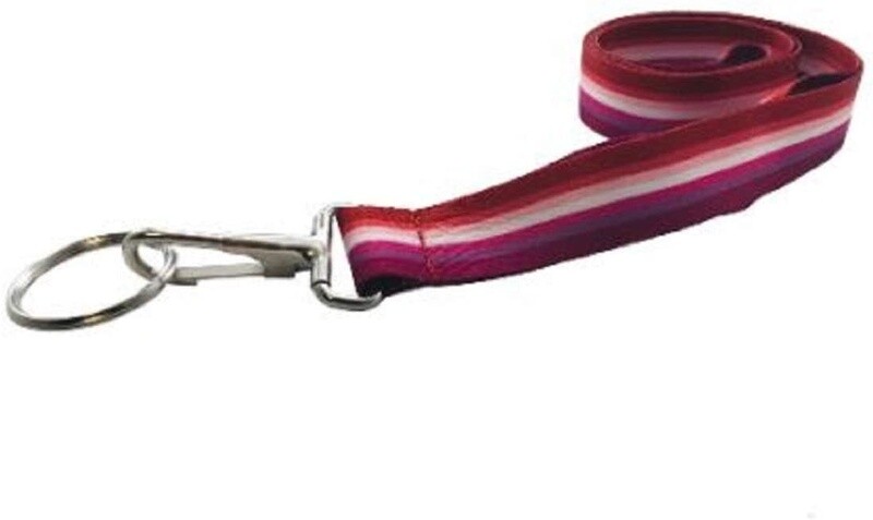 LESBIAN PRIDE LANYARD