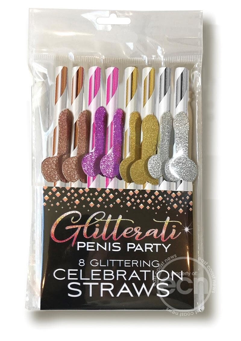 GLITTERATI STRAWS 8PK