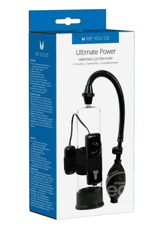 ME YOU US ULTIMATE POWER VIBRATING PENIS PUMP