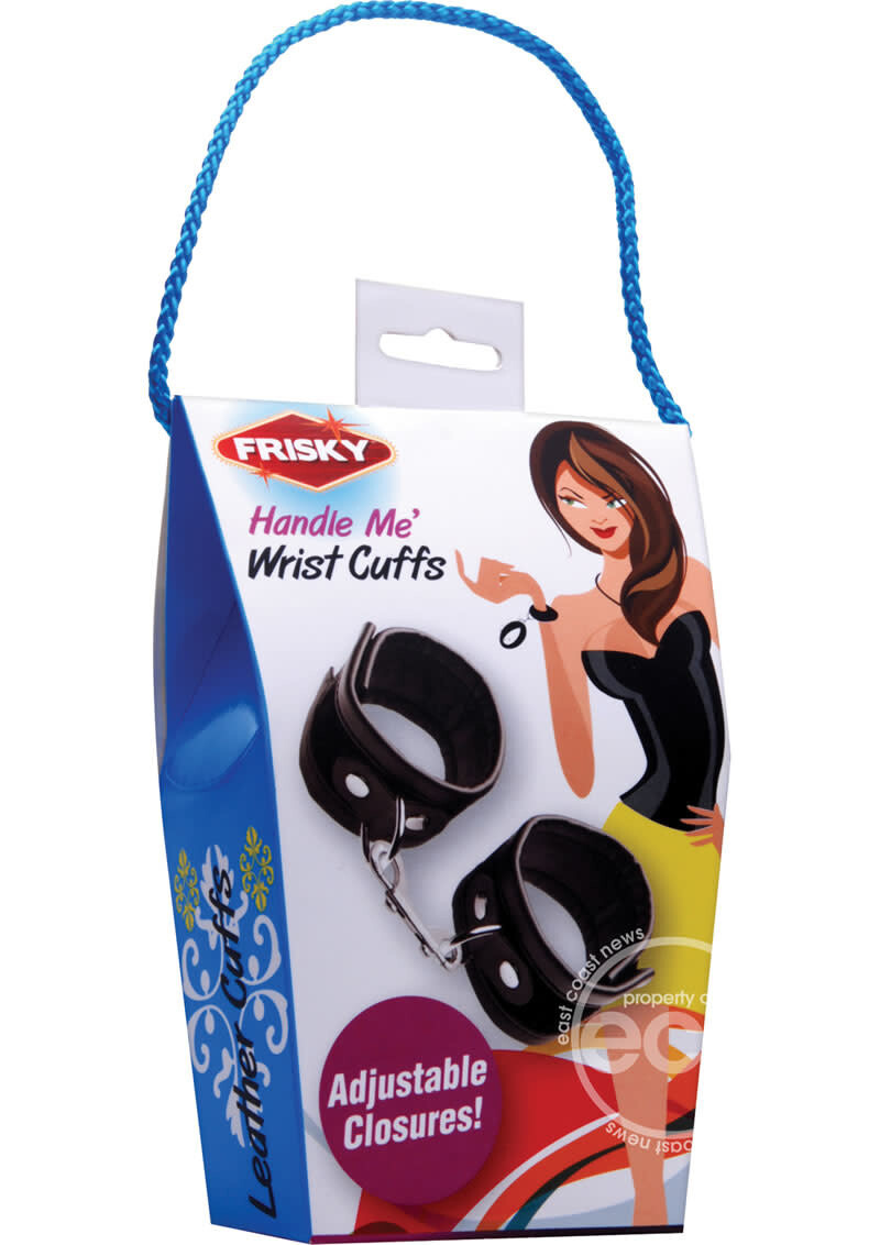 FRISKY BLACK HANDLE MR WRIST CUFFS