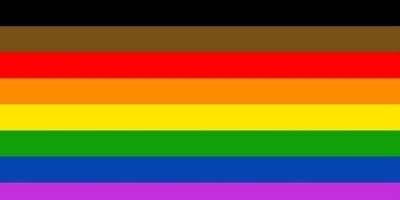 PEOPLE OF COLOR PRIDE STICKER 2"x3"