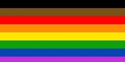 PEOPLE OF COLOR PRIDE STICKER 2"x3"