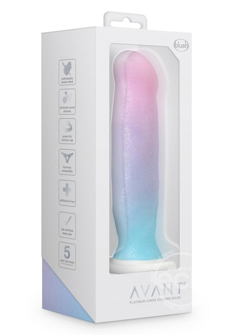 AVANT D17 LUCKY SILICONE DILDO 8in