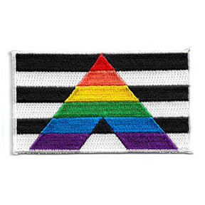 ALLY FLAG PATCH