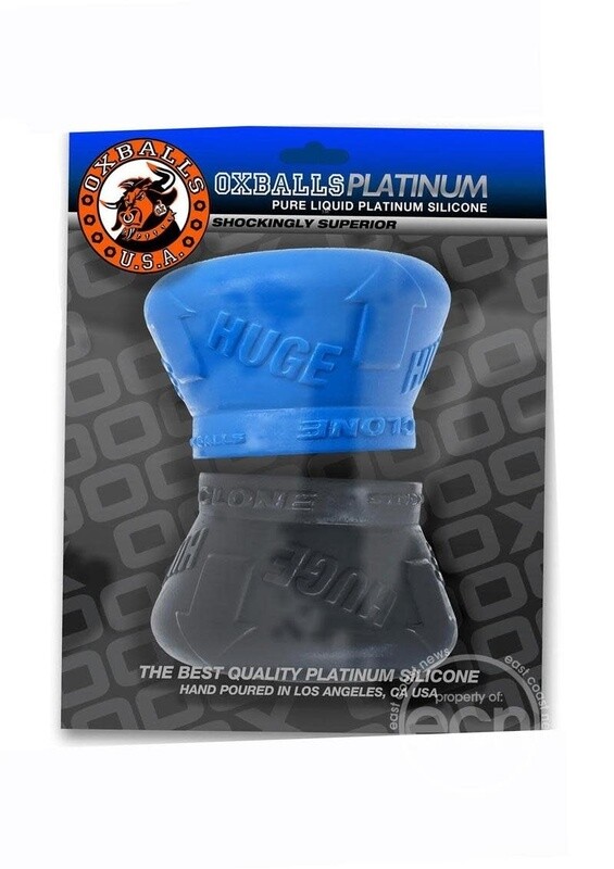 OXBALLS CLONE DUO HUGE 2PK BLACK & BLUE