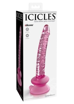 ICICLES NO 86 GLASS WAND WITH BENDABLE SUCTION CUP