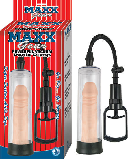 MAXX GEAR POWERFUL VACUUM PENIS PUMP CLR