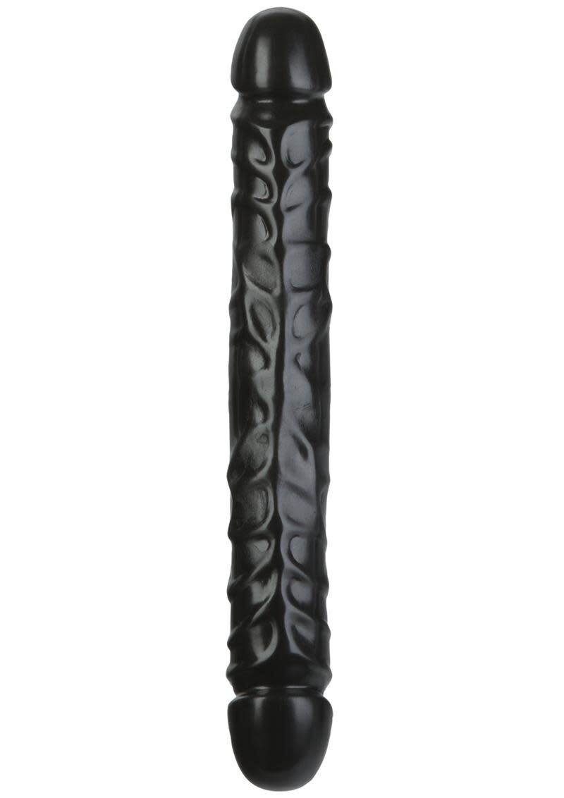 JR. VEINED DBLE HEADER 12" BLACK