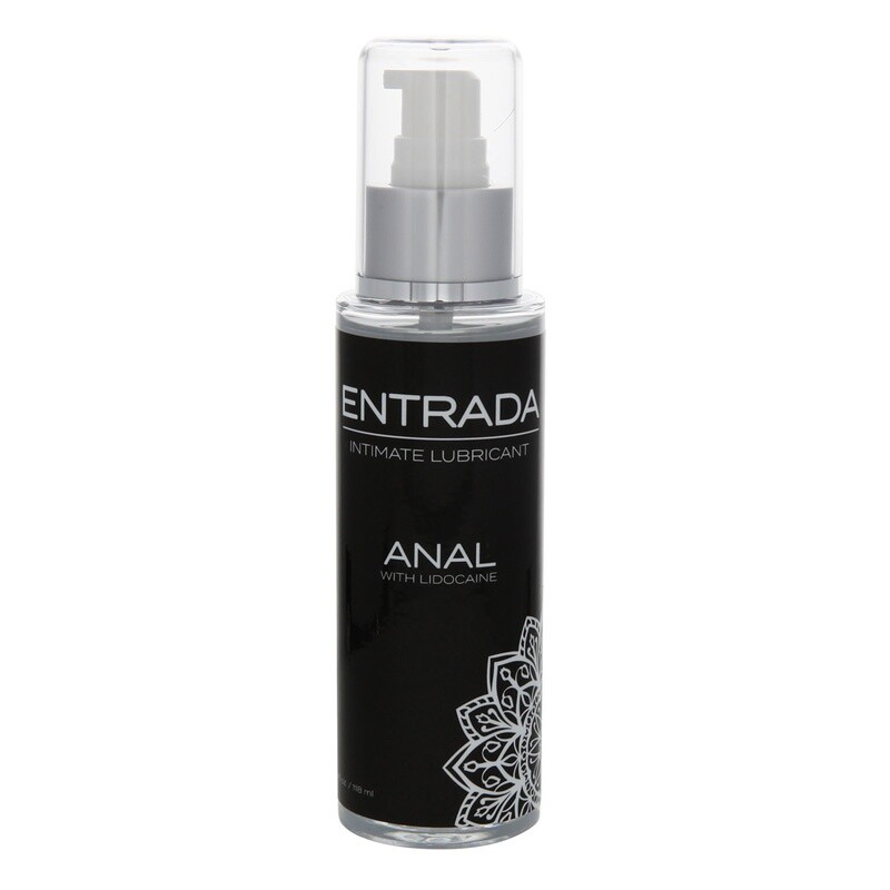 ENTRADA ANAL WATER BASED WITH LIDOCAINE 4 oz
