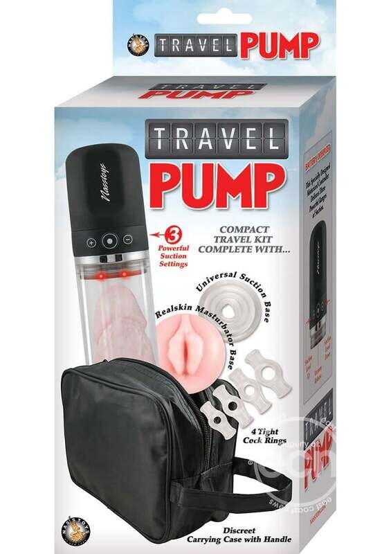 COMPACT TRAVEL PUMP KIT CLEAR/BLACK