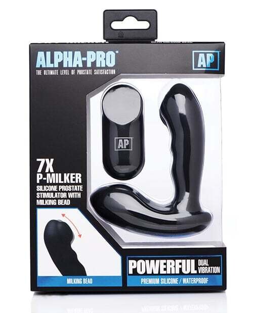 ALPHA PRO 7X P-MILKER SILICONE PROSTATE STIMULATOR