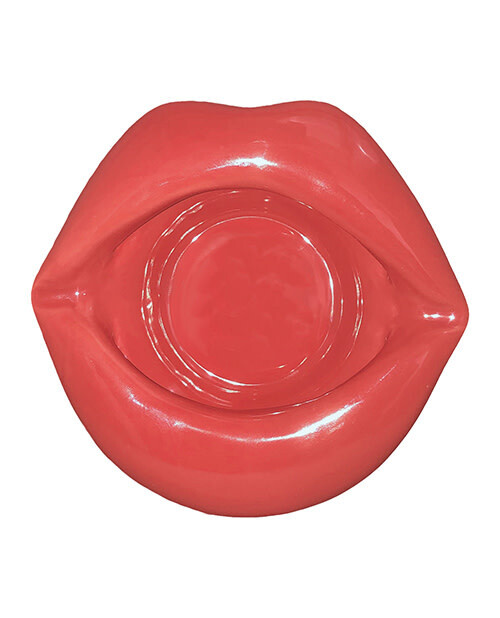 SEXY LIPS ASHTRAY RED