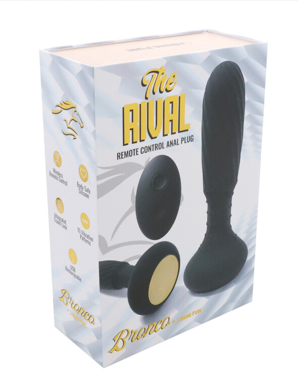 THE RIVAL REMOTE CONTROL RECH. ANAL PLUG
