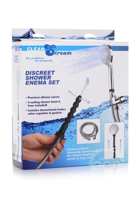 CLEAN STREAM DISCREET SHOWER ENEMA SET