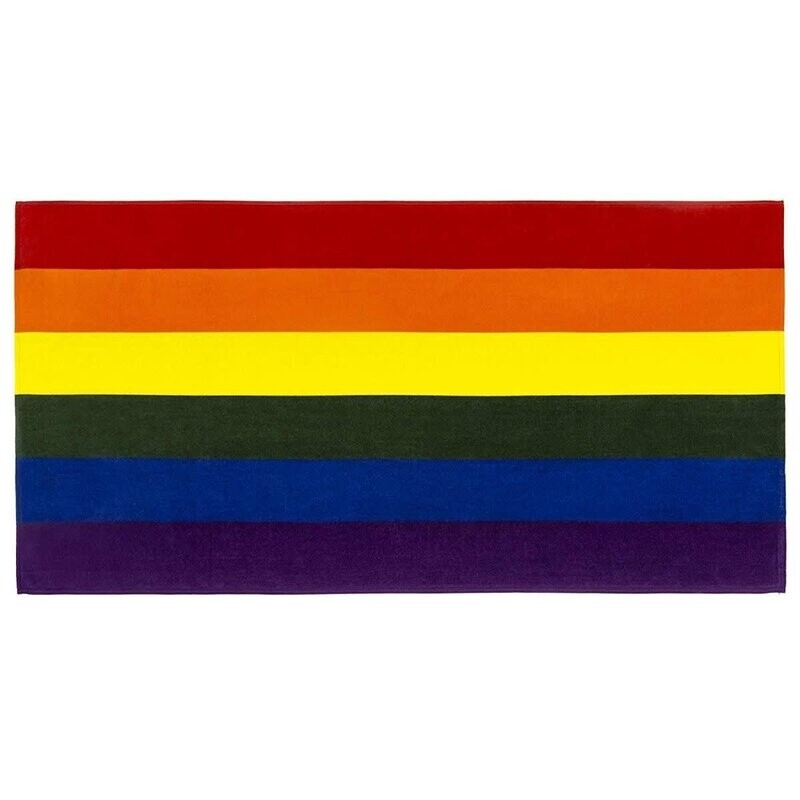 RAINBOW BEACH TOWEL 2.5'X5'