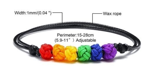 RAINBOW KNOTS BRACELET