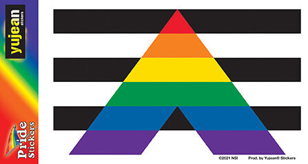 ALLY FLAG STICKER