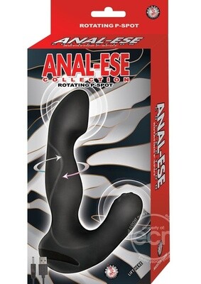ANAL ESE COLLECTION ROTATING P SPOT VIBE BLACK