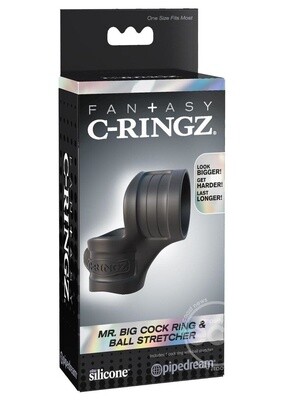 C-RINGZ MR BIG COCK RING AND BALL STRETCHER
