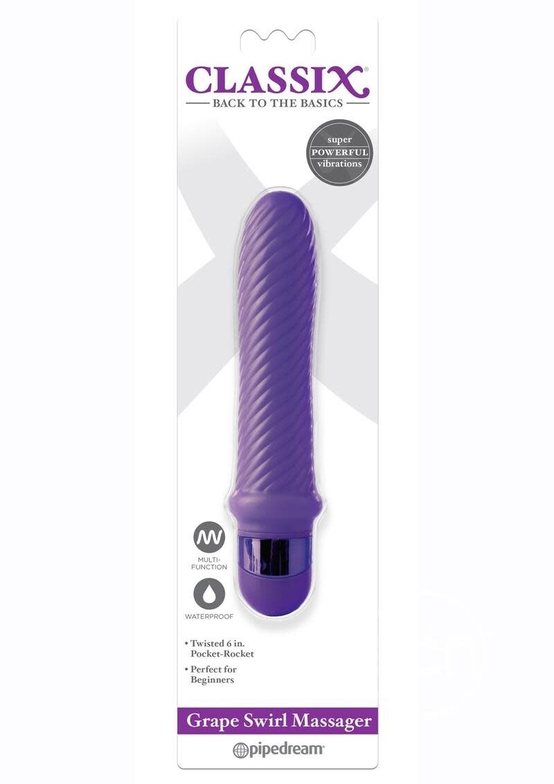 GRAPE SWIRL MASSAGER (DISC.)