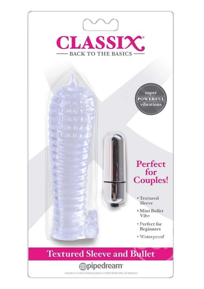 CLASSIX TEXTURED SLEEVE & BULLETCLEAR