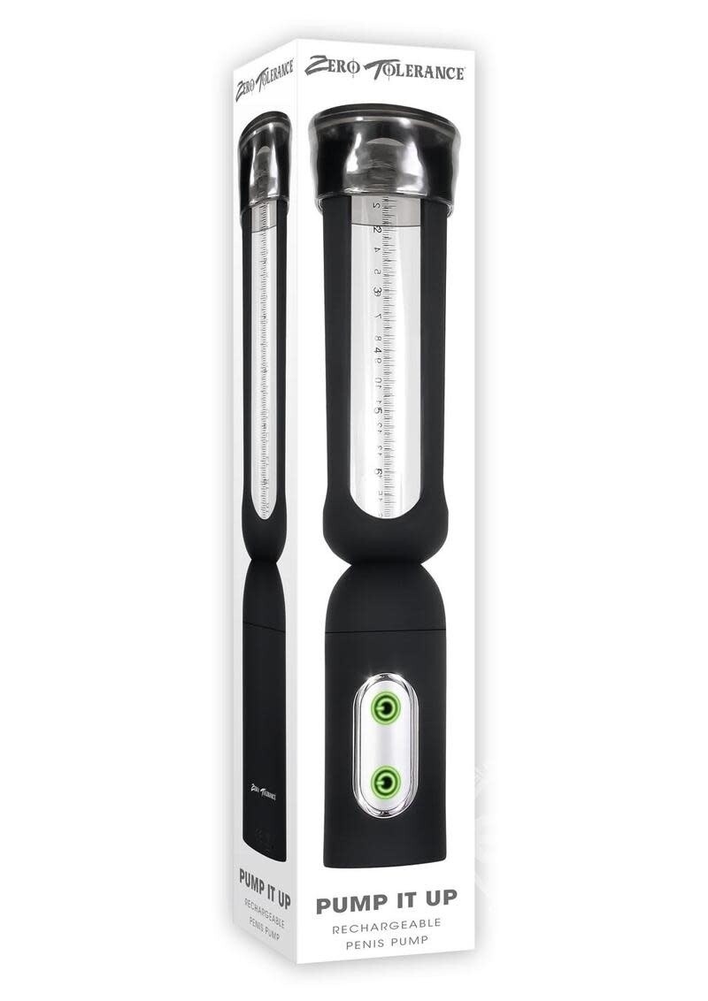 ZEREO TOLERANCE PUMP IT UP RECHARGEABLE BLACK/CLEAR