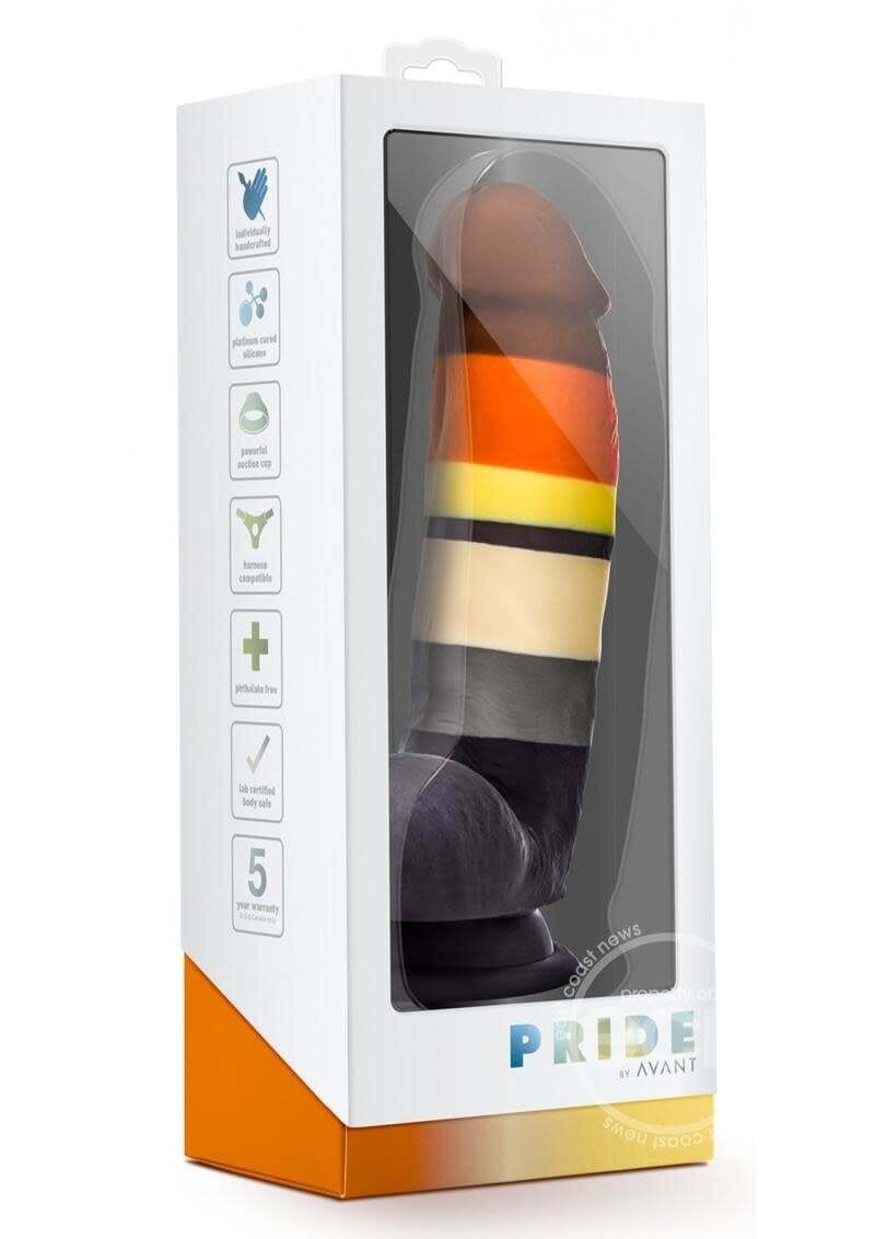 AVANT PRIDE P9 BEAR SILICONE DILDO 7.5 inch