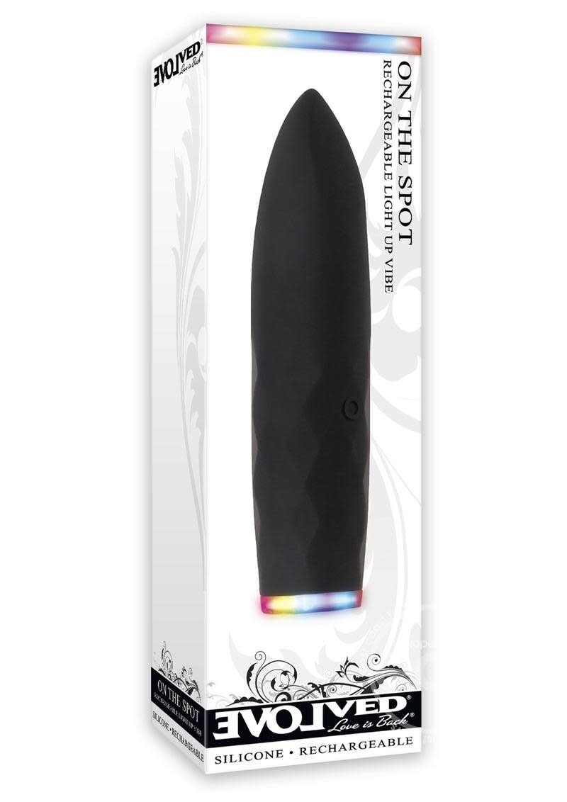 EVOLVED ON THE SPOT LIGHT UP RECHARGEABLE BULLET