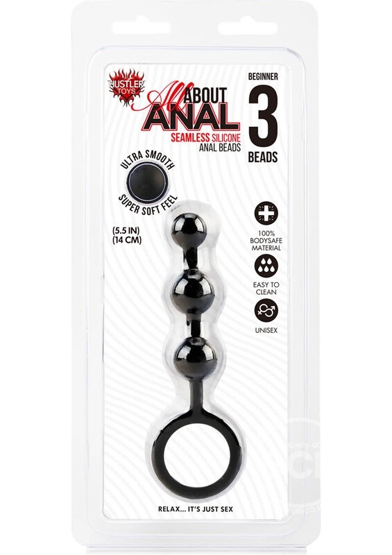 HUSTLER ANAL BEADS 3 BALL