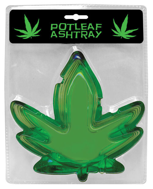 POTLEAF ASHTRAY GREEN