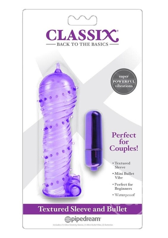 CLASSIX TEXTURED SLEEVE & BULLET