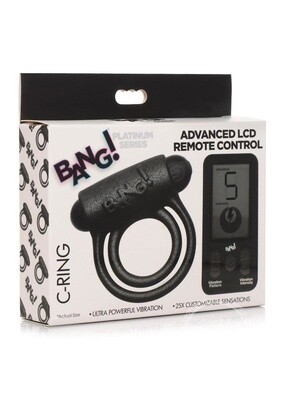 BANG 25X SILICONE REMOTE CONTROL COCK RING