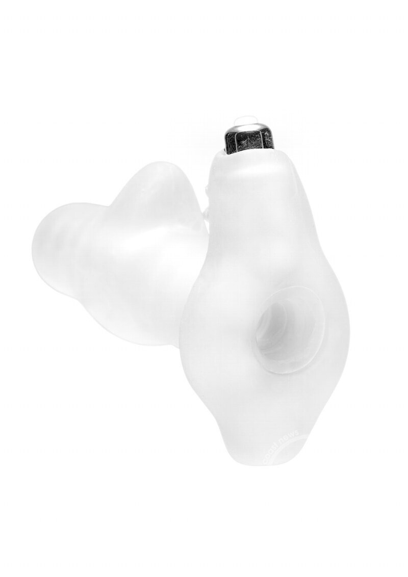 FRISKY FILL HER UP VIBRATING LOVE TUNNEL WITH CLITORAL STIMULATION