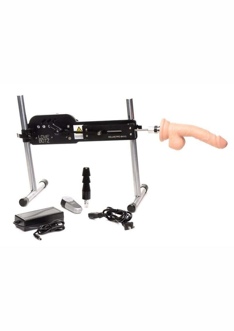 LOVBOTZ DELUXE PRO BANG SEX MACHINE WITH REMOTE CONTROL