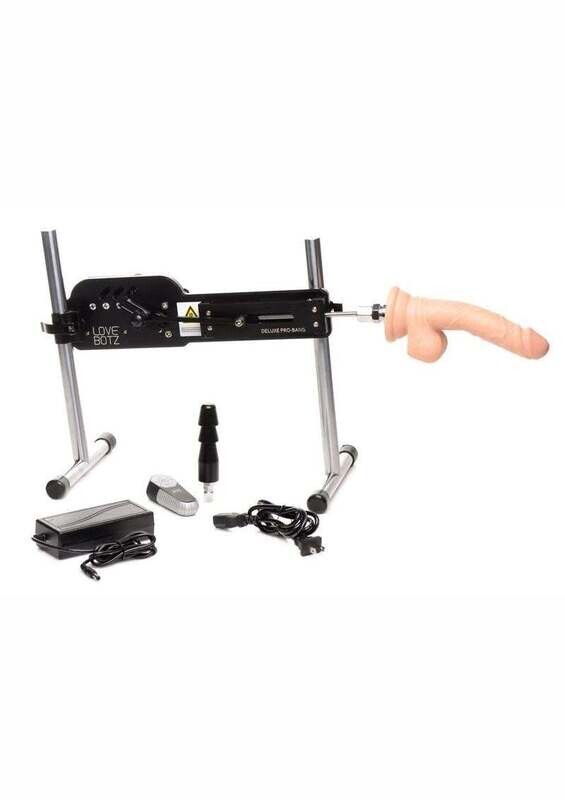 LOVBOTZ DELUXE PRO BANG SEX MACHINE WITH REMOTE CONTROL