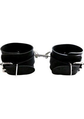 ROUGE RUBBER WRIST CUFFS BLACK