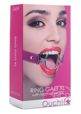 OUCH! XL RING GAG PINK