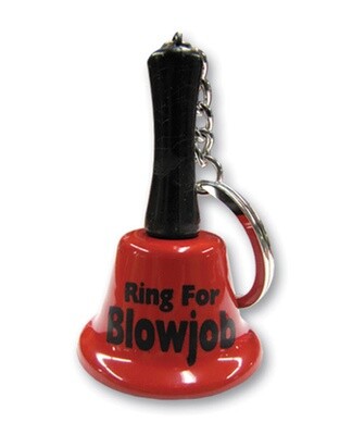 RING FOR BLOW JOB KEYCHAIN